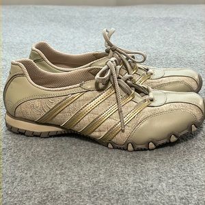 Womens Skechers Bikers Dealer Sneakers Shoes Size 6.5 Blokecore Preppy